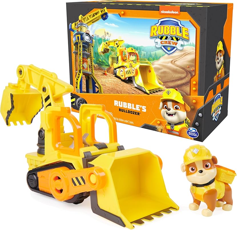 Rubble Crew Rubbles Bulldozer Collectible