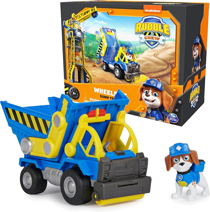 Rubble Crew Wheelers Movable Collectible